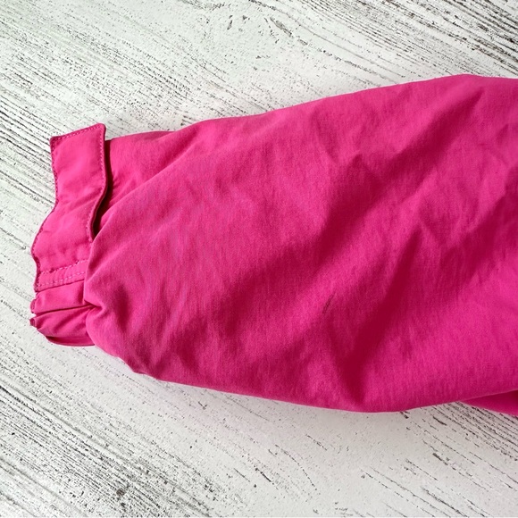 HANNA ANDERSSON Nylon Waterproof Fleece Lined Hooded Jacket Reflective 5 Pink - Picture 5 of 11